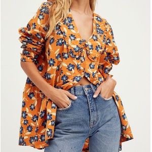 Free people-Charlie Printed Buttondown